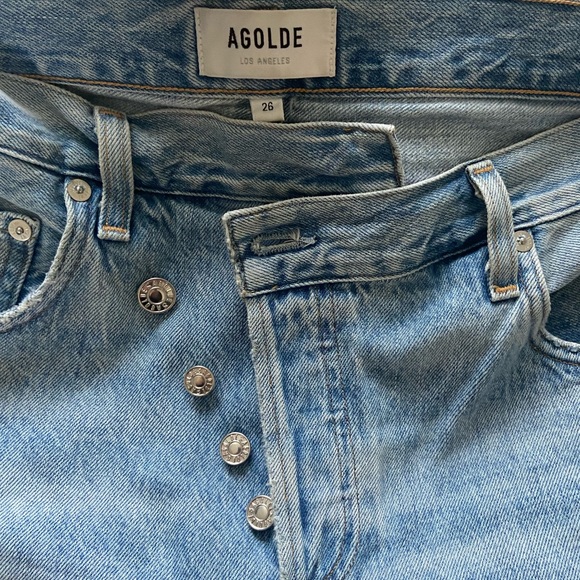 AGOLDE- Cross Cross Upsize Jean - Picture 4 of 4